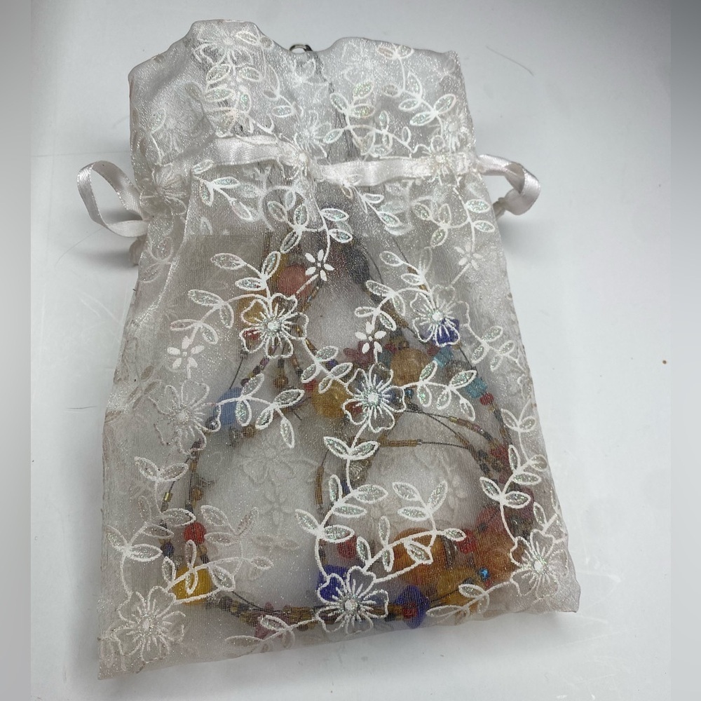 Chico’s Multi Strand Glass Bead Necklace - Picture 5 of 5